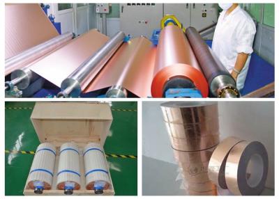 China IPC - 4562 Rolled Annealed Copper Foil , 0.025um Roughness RTF Copper Foil for sale