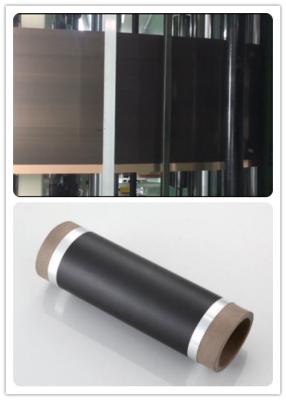 China Black Carbon Coated Aluminum Foil For Lithium Ion Batteries 0.1 - 1.2m Width for sale