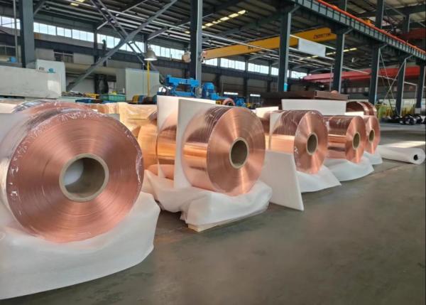 Ultra Wide  Thin  Narrow Copper Strip 2mm-1310mm  Industrial Grade