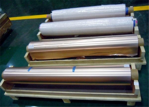 1290mm Width Copper Foil Shielding 105um Thickness 76mm Coil For MRI Rooms