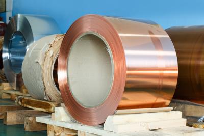 China 8um 10um 12um Thickness Customized Size Copper Foil Roll for sale
