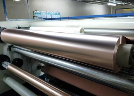 3Inch / 6Inch Electrolytic HTE Copper Foil Roll 99.95% Purity