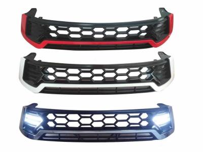 China Black And White Front Car Front Grill For Toyota Hilux Revo 2015 - 2017 for sale