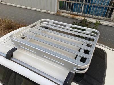 China Aluminum 140x100cm Roof Rack Carrier , Vehicle Luggage Rack 12 Months Warranty for sale