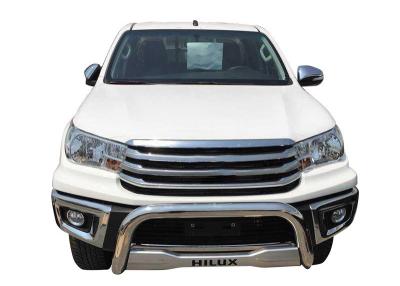 China 201 Bull feita sob encomenda de aço inoxidável barra 4X4, barra dianteira de Bull para Toyota Hilux Revo à venda