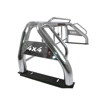 China stainless steel 4x4 Truck Roll Bar For Toyota Hilux VIGO for sale