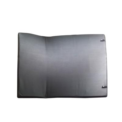 China Hilux Navara Tri Fold Bed Cover , Folding Tonneau Covers PVC Materials for sale