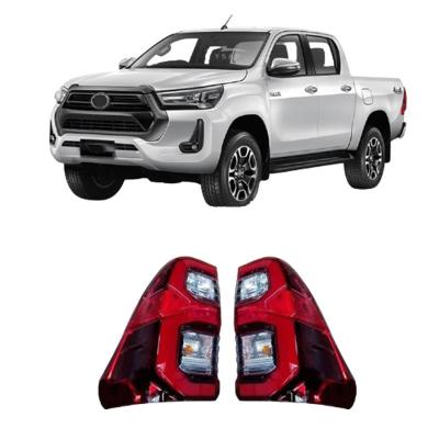 China Custom Toyota Hilux Revo Rocco Headlight Tail Light ABS Plastic Materials for sale
