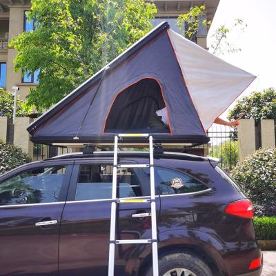 Chine tente dure en aluminium de Shell Triangle Rooftop Roof Top de camping de la voiture 4x4 avec l'échelle à vendre