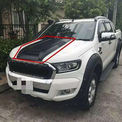 China Mitsubishi Triton 2020 Front Bumper Guard 4x4 Abs Car Hood Bonnet Scoops Cover for sale
