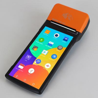 China Sistema sin contacto de la posición del PDA de Android 7,1 con la impresora de 58m m en venta