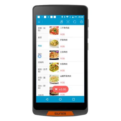 China WIFI Android PDA Smartphone Sunmi M2 Restaurant Food Ordering Device for sale