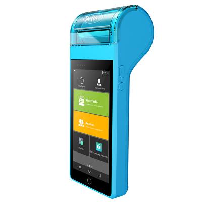 China 4G Network All In One Android Handheld POS Terminal T1N for sale