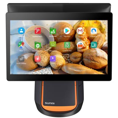 China Sunmi 64+ 4G Epos Touch Screen POS Terminal 15.6 Inch Tactile for sale