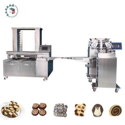 China PLC Controller Multifunction Cookie Production Line for sale