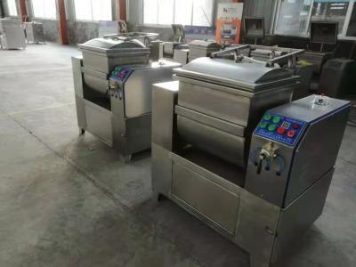 China Horizontal Vacuum Flour Dough Mixer Industrial Bakery Equipment 50KG Capacity for sale