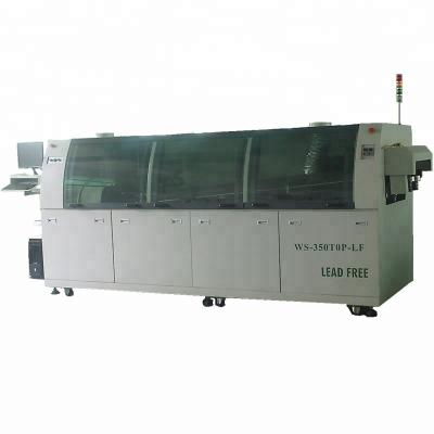 China Lead Free Wave Solder Machine , Automatic DIP Line Wave Soldering Equipment for sale