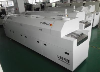 China Economic 8 Zone SMT Reflow Oven / Hot Air Reflow Oven 8800LS 400mm mesh width for sale
