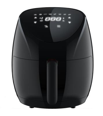 China Beautiful 3.5L Family Size Air Fryer Easy Clean With Non Stick Coating for sale