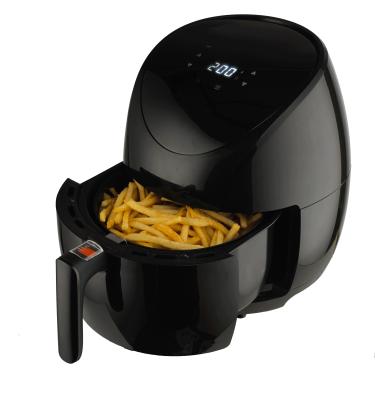 China Modern Design Hot Air Fryer Cooker 3.5 L 1500W With Big Digital Screen for sale
