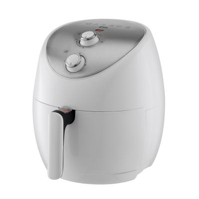 China Family Use White Air Fryer , Multi Function Air Fryer 4.6L With Knob for sale