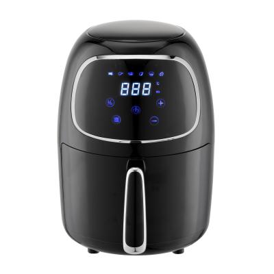 China 2 Litre Oil Less Air Fryer 1200W Modern Design With Big Digital Screen for sale
