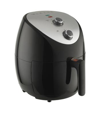China 1500W Multifunction Air Fryer Black Color With 30 Mins Adjustable Timer for sale