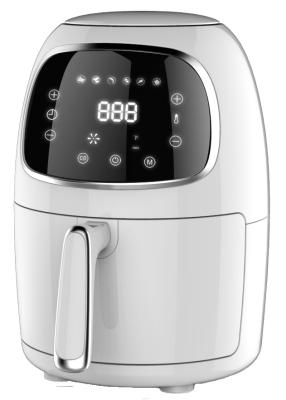 China Modern Home Digital Air Fryer , White Air Fryer Easy Operate For 1-2 Person Use for sale