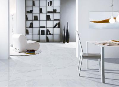 China Glazed Large Format Porcelain Tile , Marble Effect Ceramic Floor Tiles for sale