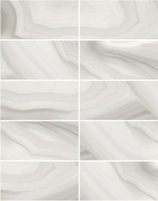 China Porcelain Tile Agate Beige Color 600*1200 mm Size Marble Look Porcelain Tile Best For Floor 60*120 cm for sale