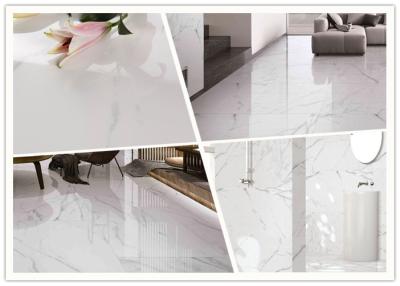 China Wear - Resistant Marble Look Ceramic Floor Tile For Living Room for sale
