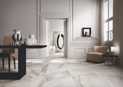 China Agate Light Grey Floor Tiles Wall Tiles , Luxury Marble Look Floor Tile for sale