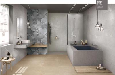 China Beige Matt Tile For Wall Decoration / 600*600 Kitchen Wall Tiles Living Room Floor Tile for sale