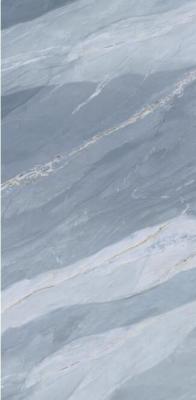 China Grey Color Large Format Tile Marble Look Grey Big Slabs 120x240cm Bathroom Ceramic Tile for sale