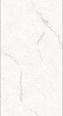 China 1200 Tegels van de Plak Witte Matt Surface Marble Look Porcelain van X2400mm Grote voor Openluchtmuurtegel en Vloertegel Te koop