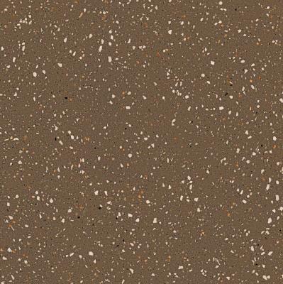 China Terrazzo Plates Non Shiny Porcelain Floor Tiles Light Brown Color for sale
