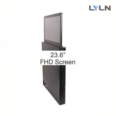 China Retractable 23.6 Inch FHD Monitor 100 ~ 240V/50Hz For Video Wall Room for sale