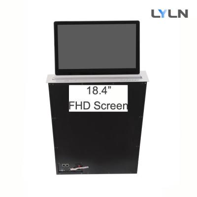 China 18.4 Inch Pop Up Electric Screen Monitor , Conference Room  Pop Up Lcd Monitor for sale