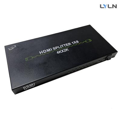 中国 4K X 2K HDMI 信号スプリッター 20m 長距離伝送 8 出力 販売のため