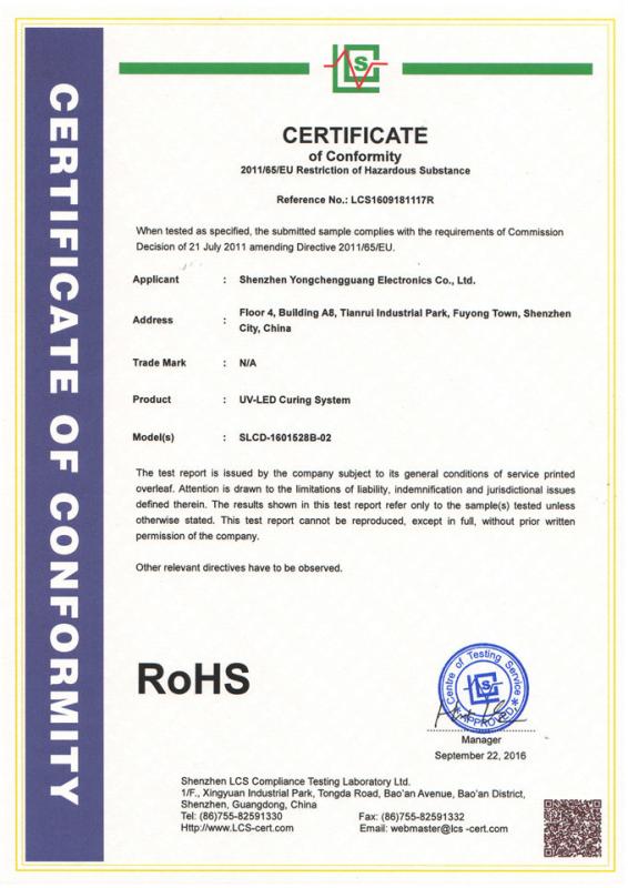 RoHs - Shenzhen Syochi Electronics Co., Ltd