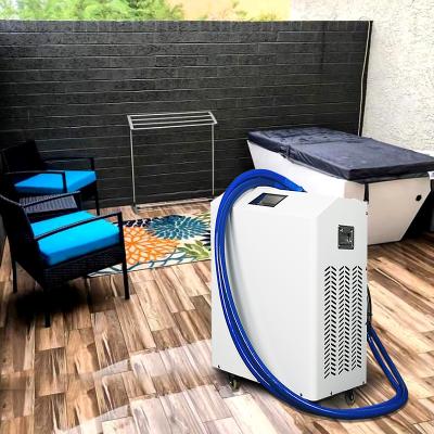 China 1HP Ice Bath Water Cooler Ice Bath Cooling System For Sport Recovery for sale