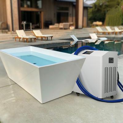 China CE Ice Bath Machine Swimming Pool Chiller For Reducing Inflammation Speeding Up Recovery for sale
