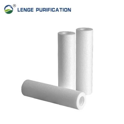 China 24.8cm Length MS Series Melt Blown PP Filter Cartridge For Liquid Filtration for sale