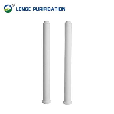 China PTFE Sintered Tube Pleated Filter Cartridge Used With Steam Filter Housing for sale