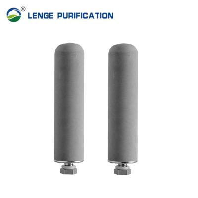 China Cartucho de filtro plisado de tubo sinterizado de aleación de titanio de 5 pulgadas para filtración de vapor en venta