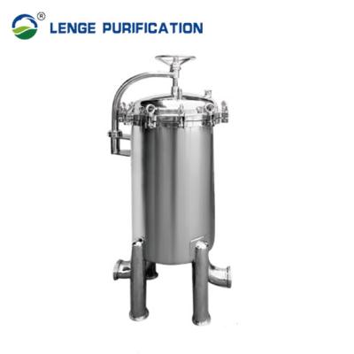 China Polished Bag Stainless Steel Filter Housing With 226 Interface For Pharmaceutical Industry for sale