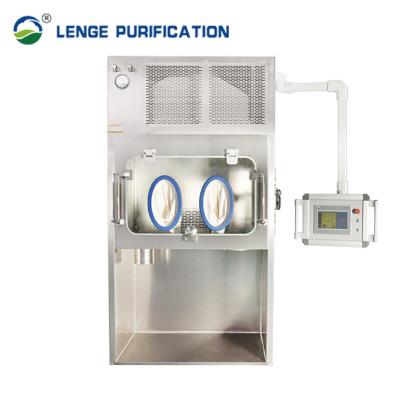 China Isolator Clean Room Equipments With Gloves Negative Pressure Dispensing Booth With Control System for sale