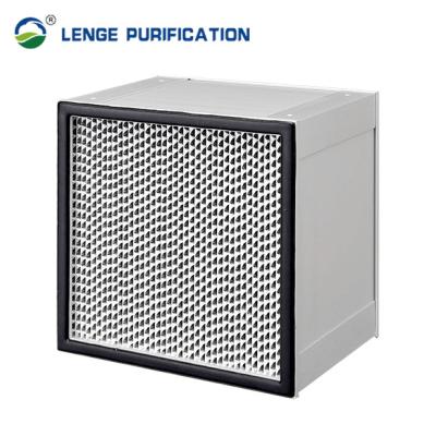 China H14 99.995 % Cleanroom HEPA Filter Stainless Steel Separator With CR Seal Strip for sale