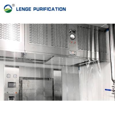 China Air Supply 600 × 600 × 650mm Laminar Airflow System With PVC Curtain for sale