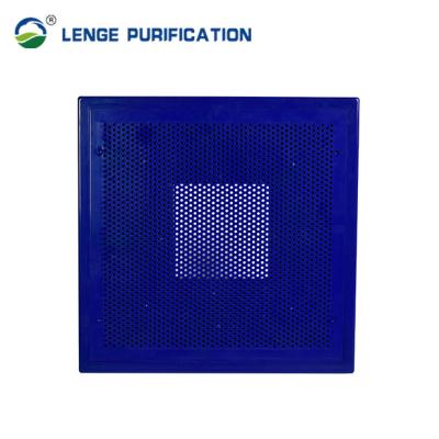 China 455 × 455 × 380 No Leakage Blue ABS HEPA Box For Medical Clean Room for sale
